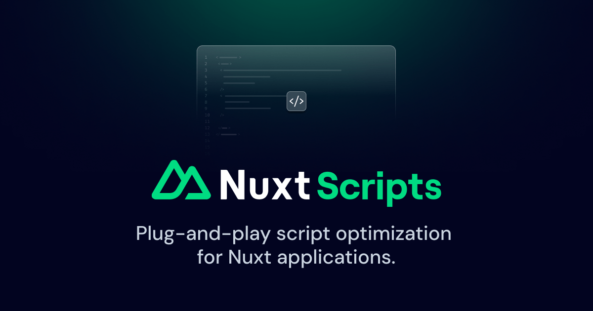 Nuxt Scripts Banner